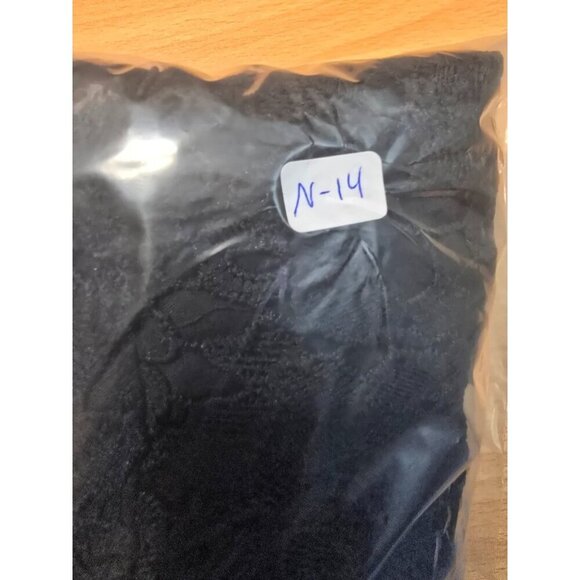 Abercrombie & Fitch Mini Dress Sz XXS Black Floral Embroidered Ruched LBD Boho - Picture 7 of 16